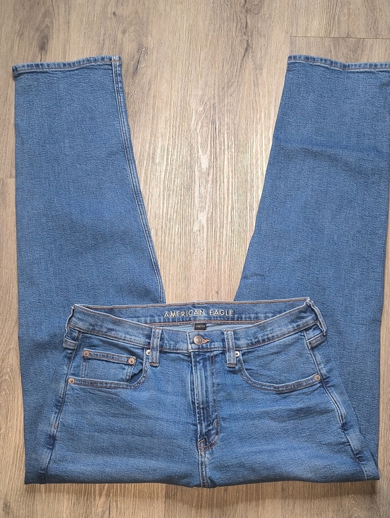 American Eagle Outfitters Denim - S1138 90s Straight Stretch w/30" Inseam👖American Eagle Women's Size 12 Jeans